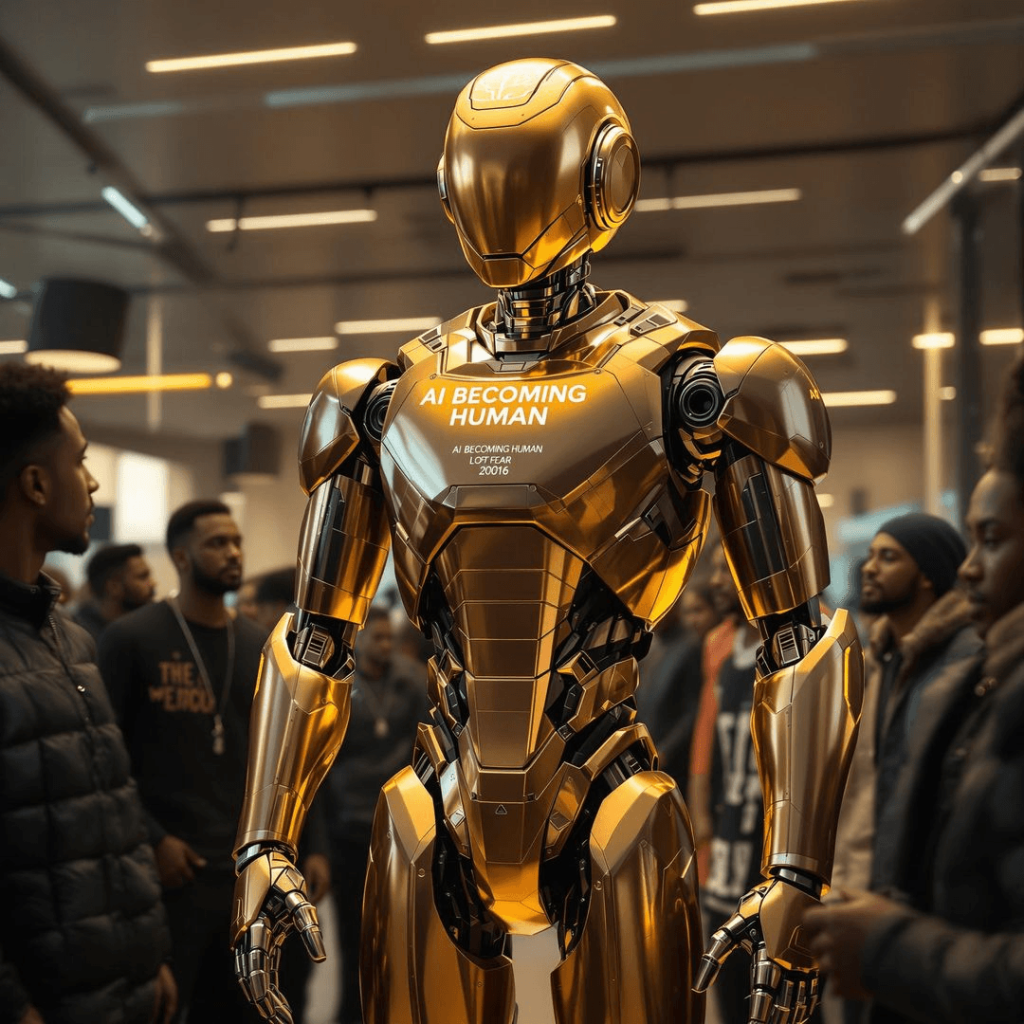 AI BECOMING HUMAN